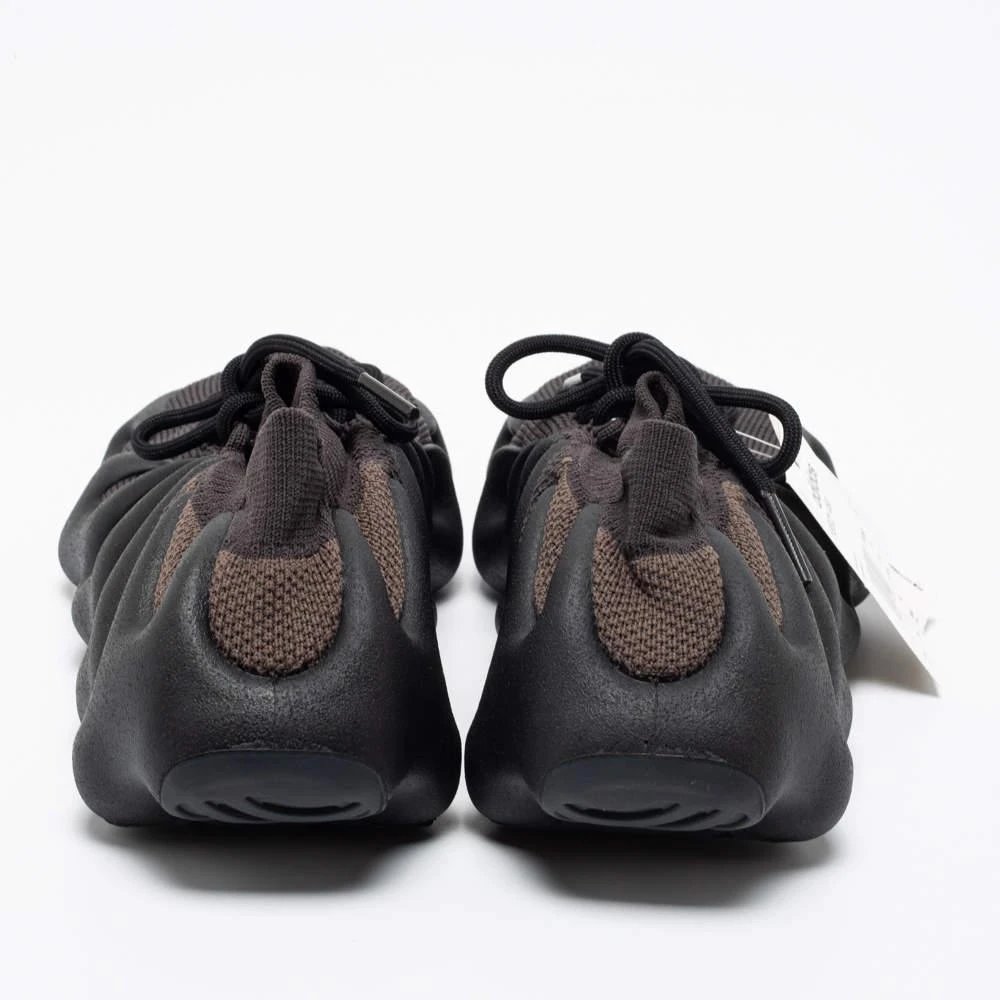 商品YEEZY|Yeezy Black Knit Fabric Yeezy 450 Lace Up Sneakers Size 42,价格¥2560,第5张图片详细描述