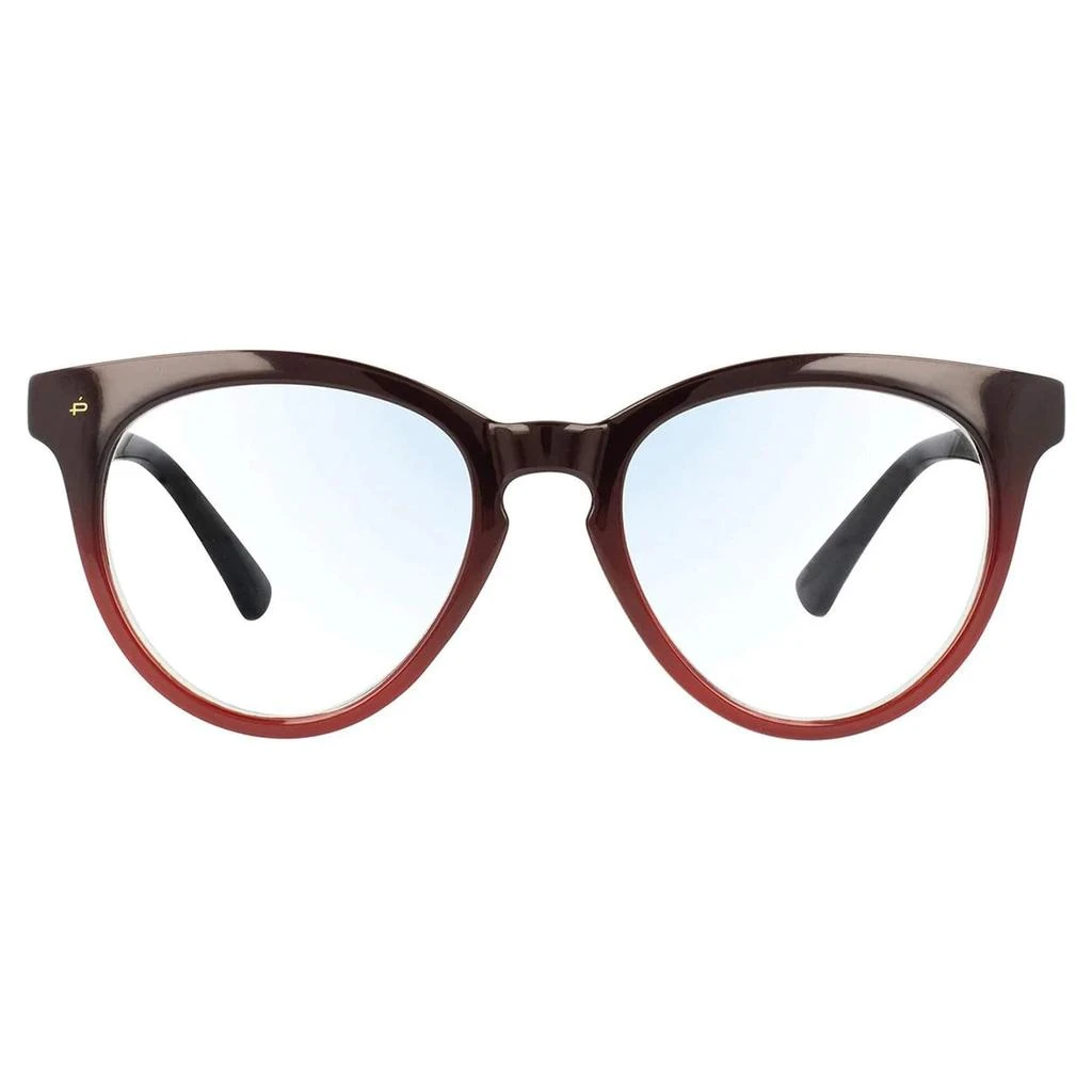 商品Prive Revaux|Prive Revaux Women's Eyeglasses - Blue Light Lens Cranberry Frame | The Julia-Merlot,价格¥147,第2张图片详细描述