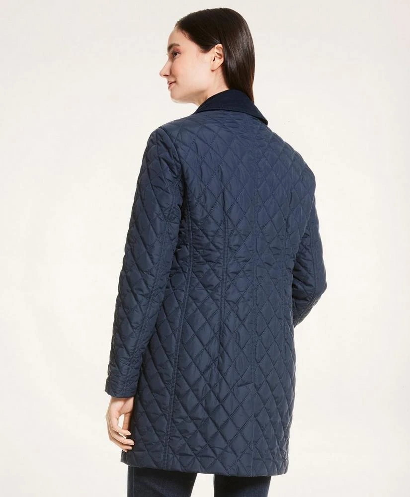 商品Brooks Brothers|Quilted Taffeta Coat,价格¥1548,第4张图片详细描述