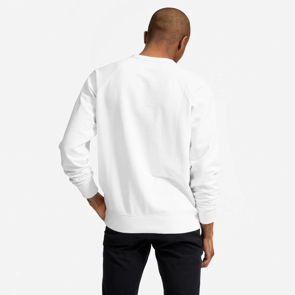 商品Everlane|The 100% Human Unisex French Terry Sweatshirt in Small Print,价格¥369,第3张图片详细描述