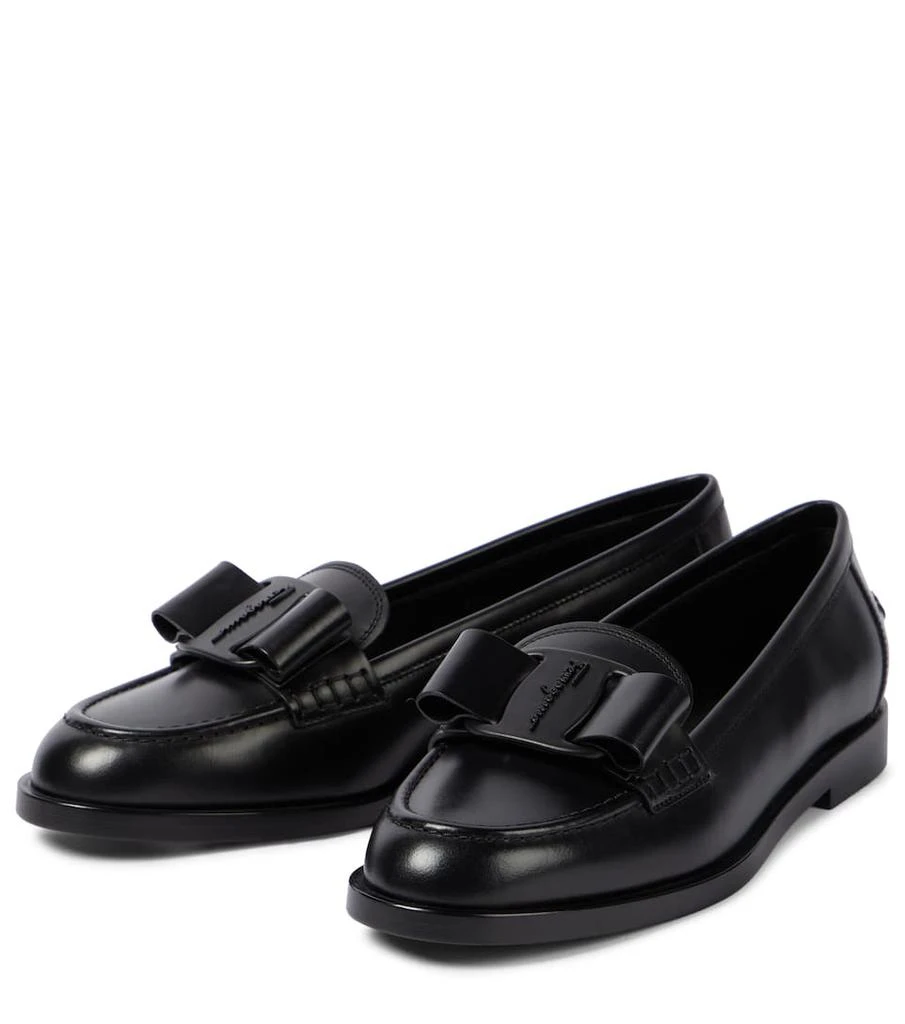 商品Salvatore Ferragamo|Vivaldo皮革乐福鞋,价格¥4710,第5张图片详细描述