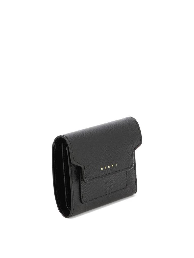 商品Marni|Wallet In Saffiano Leather Wallets & Card Holders Black,价格¥1619,第2张图片详细描述