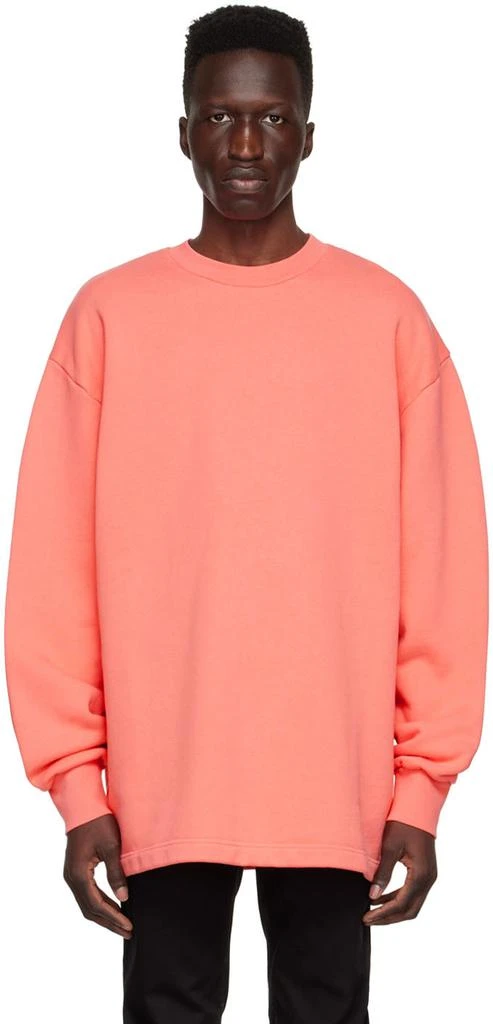 商品Acne Studios|Pink Organic Cotton Sweatshirt,价格¥1239,第1张图片