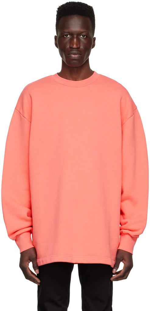 商品Acne Studios|Pink Organic Cotton Sweatshirt,价格¥2563,第1张图片