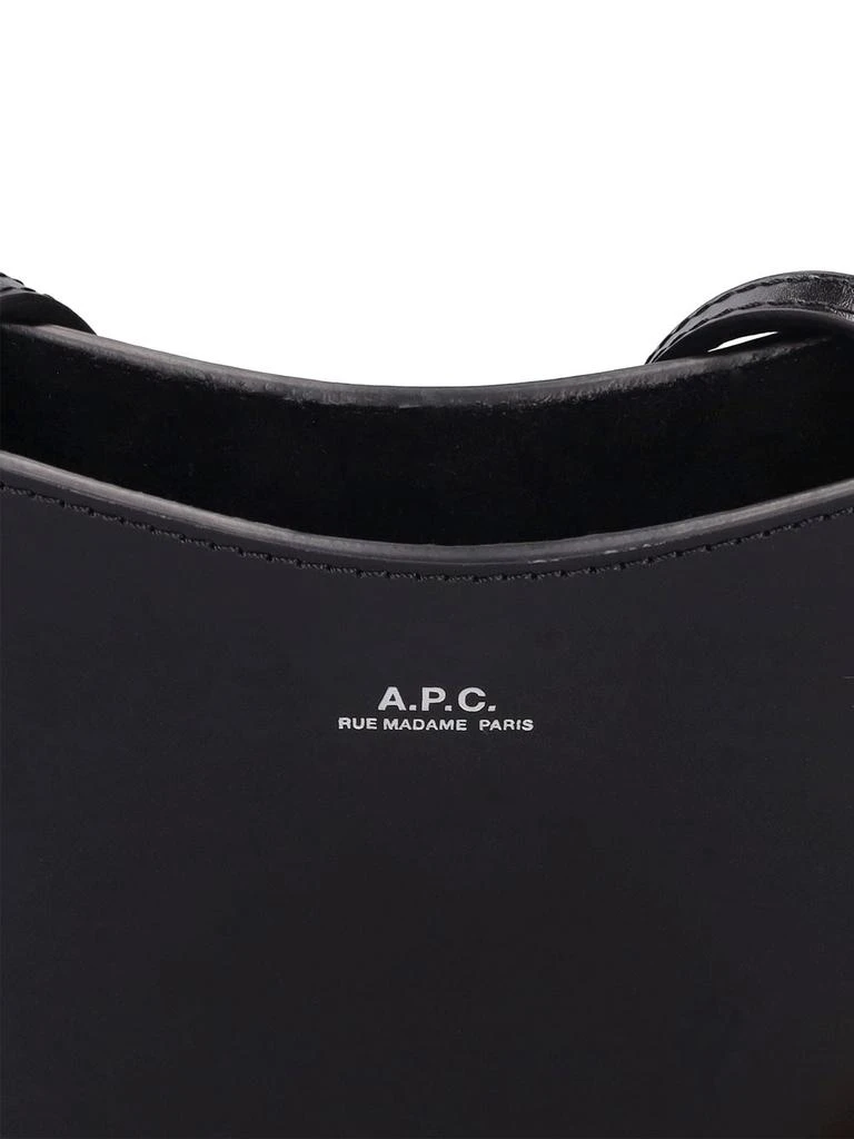 商品A.P.C.|Logo Print Leather Crossbody Bag,价格¥2253,第5张图片详细描述