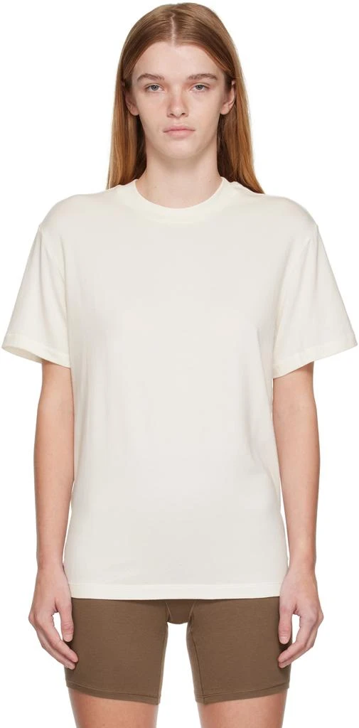 商品SKIMS|Off-White SKIMS Boyfriend Sleep T-Shirt,价格¥433,第1张图片