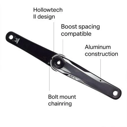 商品SHIMANO|XTR FC-M9120-1 Crankarms - Boost,价格¥2307,第3张图片详细描述
