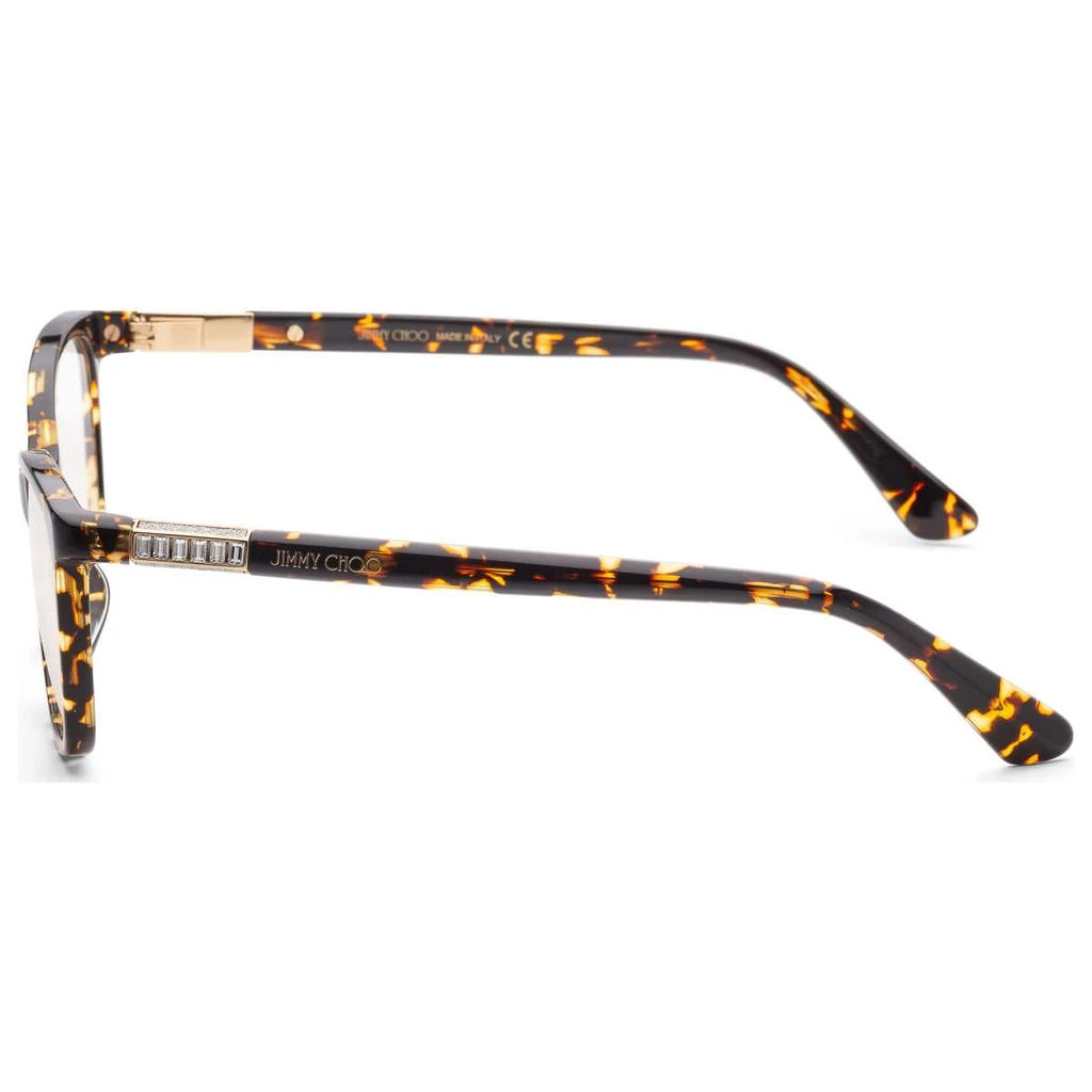商品Jimmy Choo|Jimmy Choo Women's Brown Rectangular Opticals,价格¥596,第2张图片详细描述