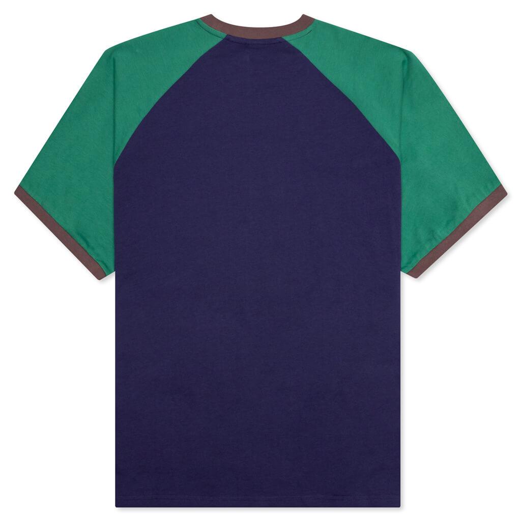 Brain Dead Field Raglan T-Shirt - Navy商品第2张图片规格展示