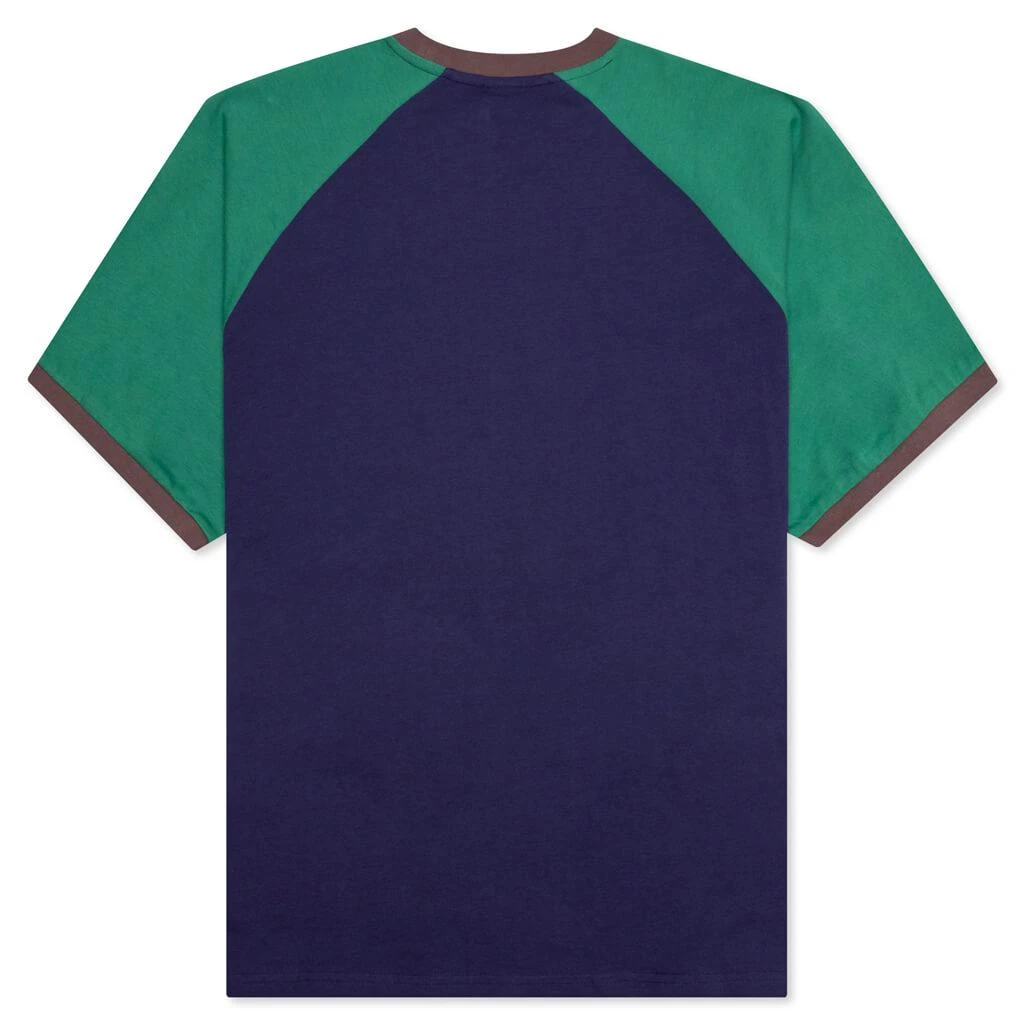 商品Brain Dead|Brain Dead Field Raglan T-Shirt - Navy,价格¥244,第2张图片详细描述