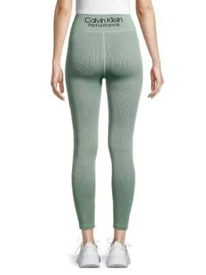 商品Calvin Klein|Ribbed Active Leggings,价格¥159,第2张图片详细描述