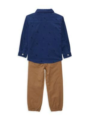 商品Tommy Hilfiger|Baby Boy’s 2-Piece Dress Shirt & Pants Set,价格¥188,第2张图片详细描述