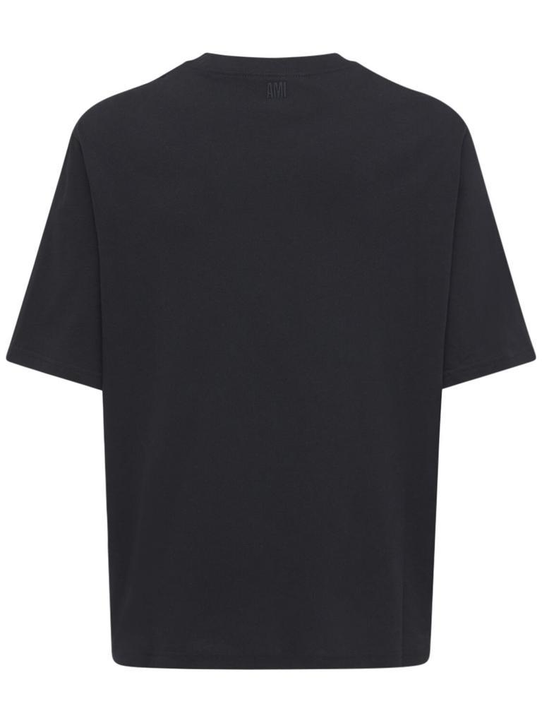 商品AMI|Logo Boxy Cotton Jersey T-shirt,价格¥1477,第6张图片详细描述