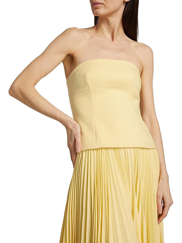 Shop Brayswick Pleated Strapless Maxi-Dress on Sale at BeyondStyle  Get  76% Off Brayswick Pleated Strapless Maxi-Dress with Limited-Time Flash  Deals, Exclusive Discounts, and Special Offers. Enjoy Unbeatable Savings on Brayswick  Pleated