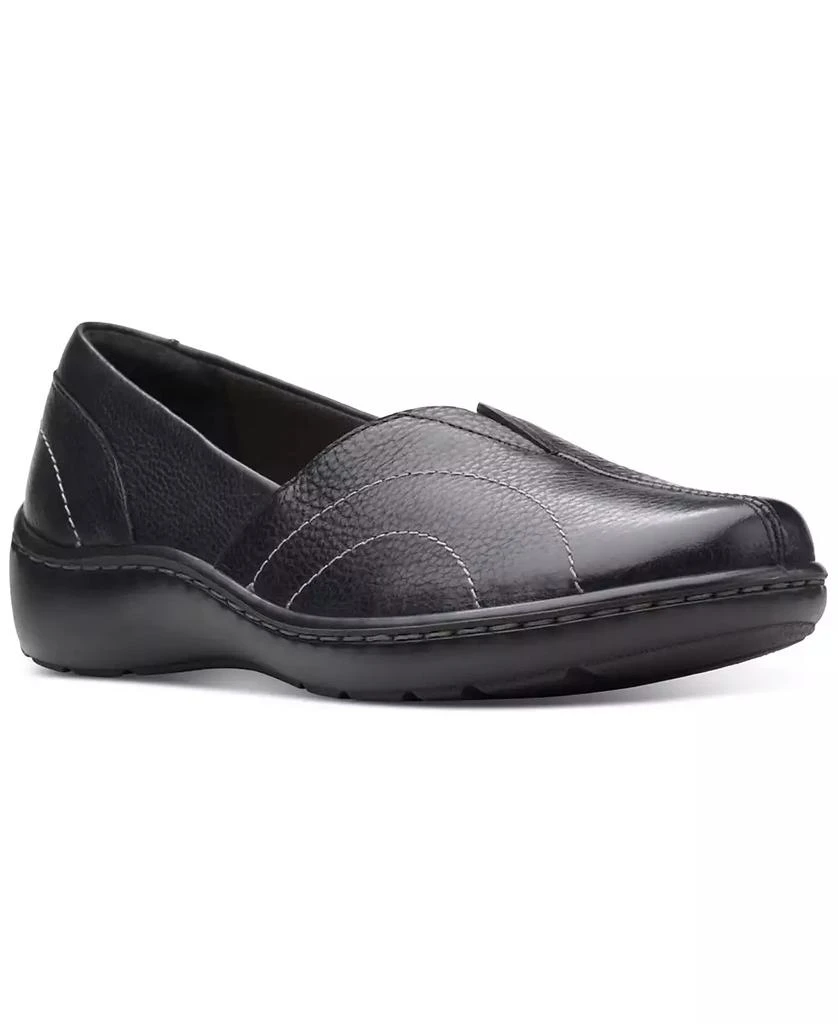 商品Clarks|Women's Cora Meadow Slip-On Flats,价格¥405,第1张图片