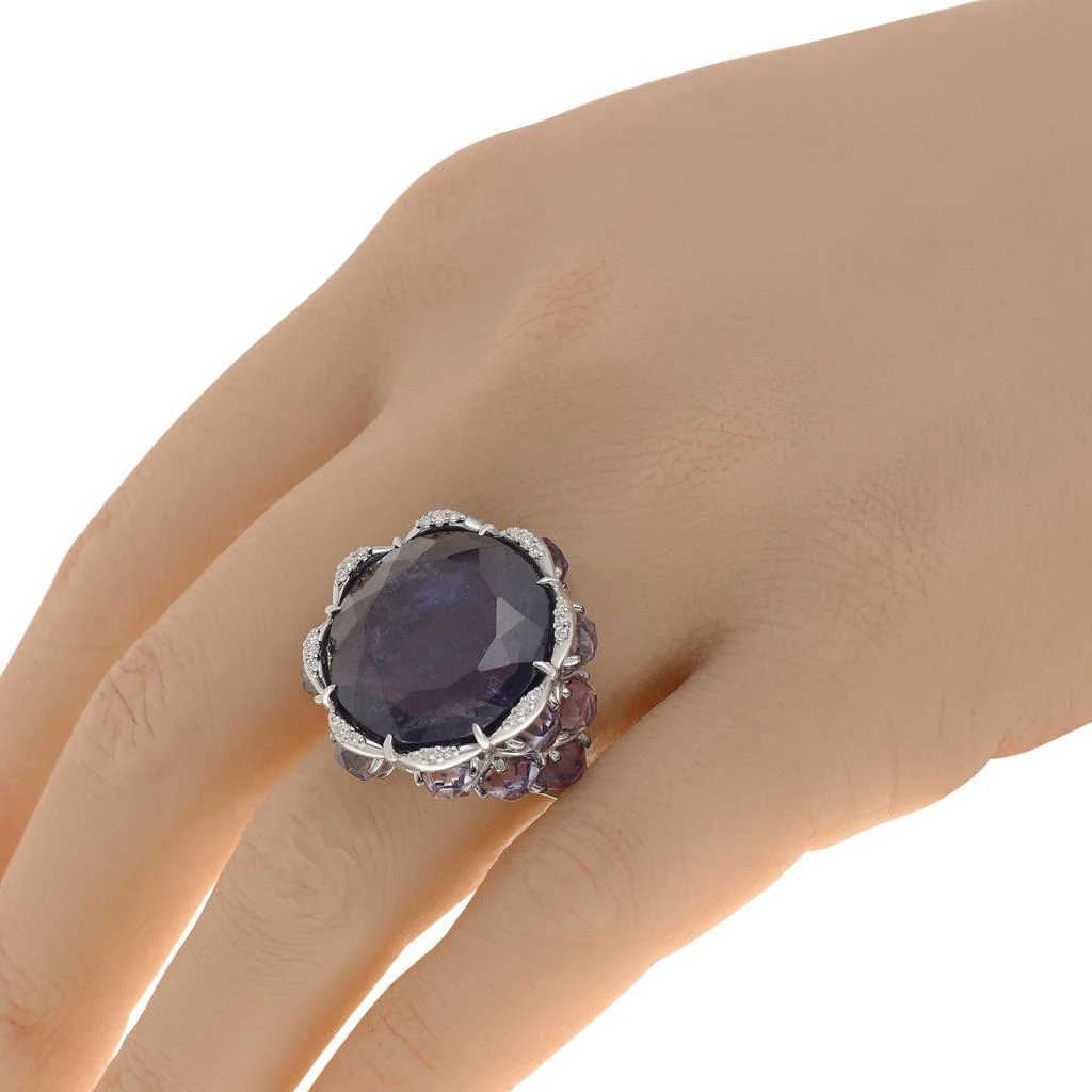 商品Giovanni Ferraris|Giovanni Ferraris Women's 18K White Gold Ring,价格¥16369,第2张图片详细描述