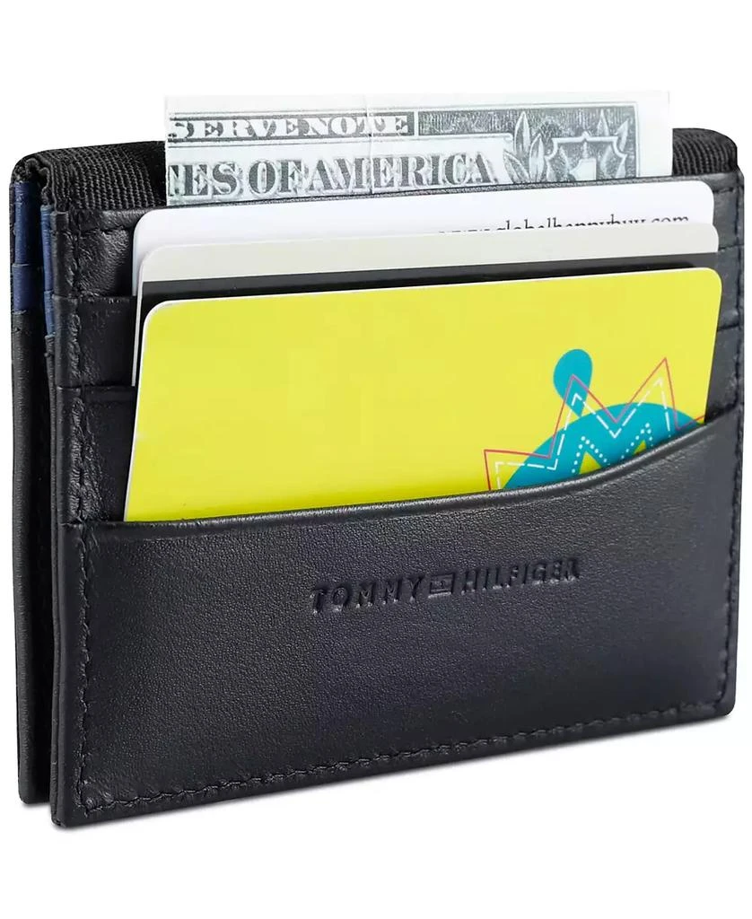 商品Tommy Hilfiger|Men's RFID Magnetic Reversible Card Case Wallet,价格¥178,第4张图片详细描述