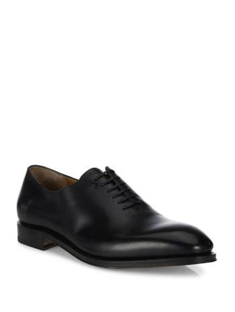 商品Salvatore Ferragamo|Leather Lace-Up Dress Shoes,价格¥7459,第1张图片