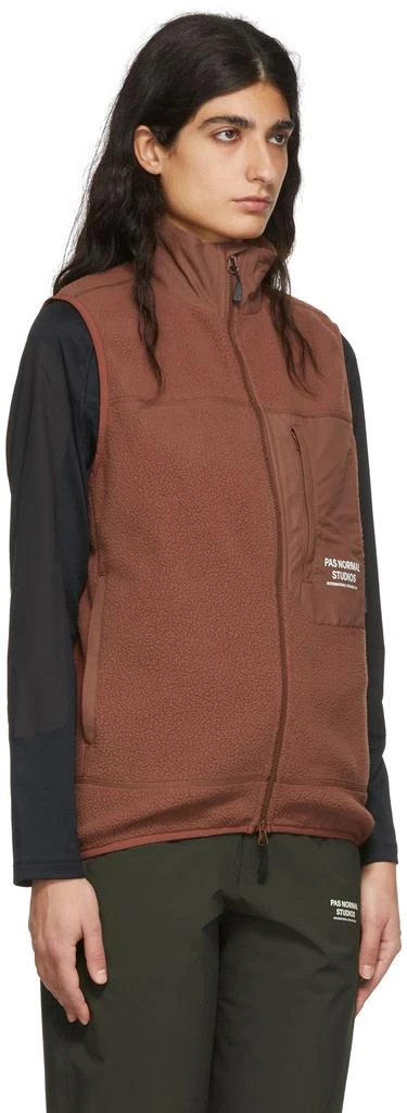 商品Pas Normal Studios|Brown Escapism Vest,价格¥612,第2张图片详细描述