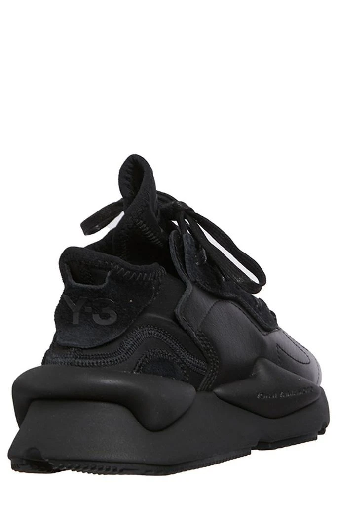 商品Y-3|Y-3 Kaiwa Logo Detailed Lace-Up Sneakers,价格¥1740,第4张图片详细描述