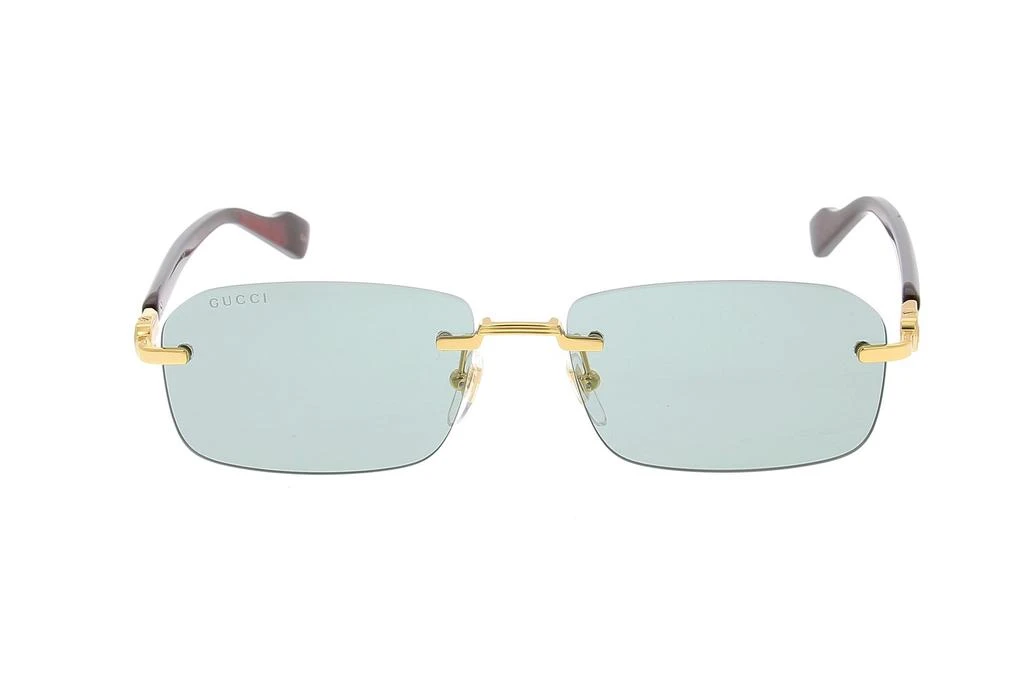 商品Gucci|Gucci Eyewear Rectangular Frame Sunglasses,价格¥2556,第1张图片