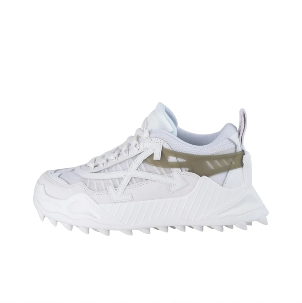 商品Off-White|箭头系带休闲运动鞋 女款白色  OWIA180R21FAB001-0105,价格¥2105,第1张图片