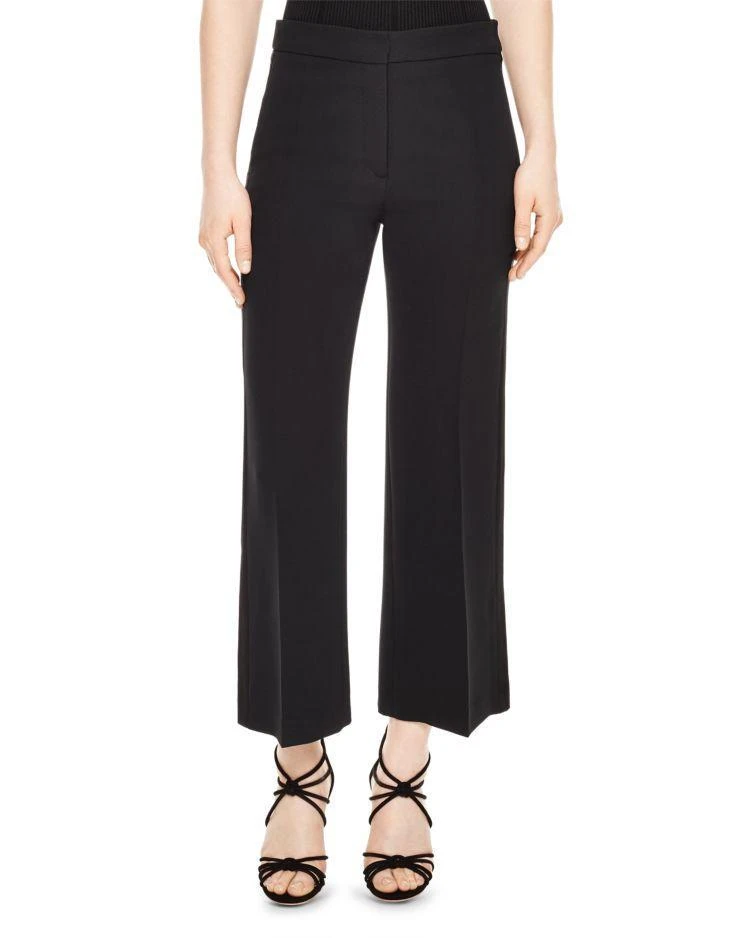 商品Sandro|Dean Cropped Wide-Leg Pants,价格¥1029,第1张图片