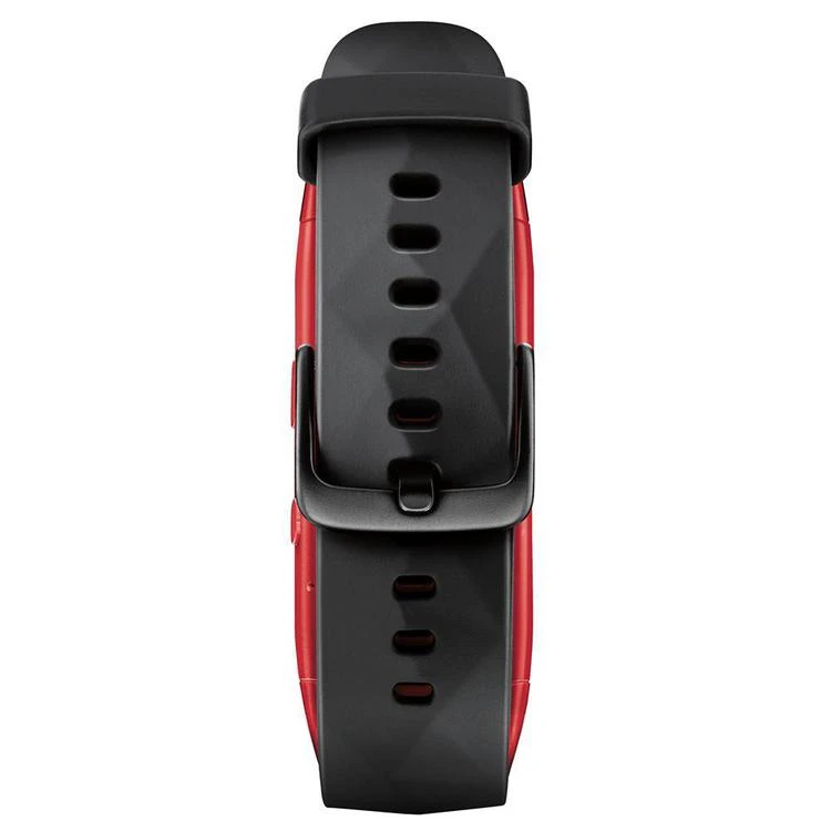 商品Samsung|Unisex Gear Fit2 Pro Diamond Black & Red Rubber Smart Watch 25x51mm,价格¥1271,第4张图片详细描述