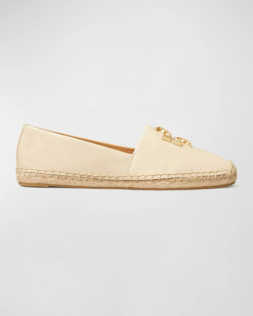 商品Tory Burch|Eleanor Leather Medallion Loafer Espadrilles,价格¥1933,第1张图片