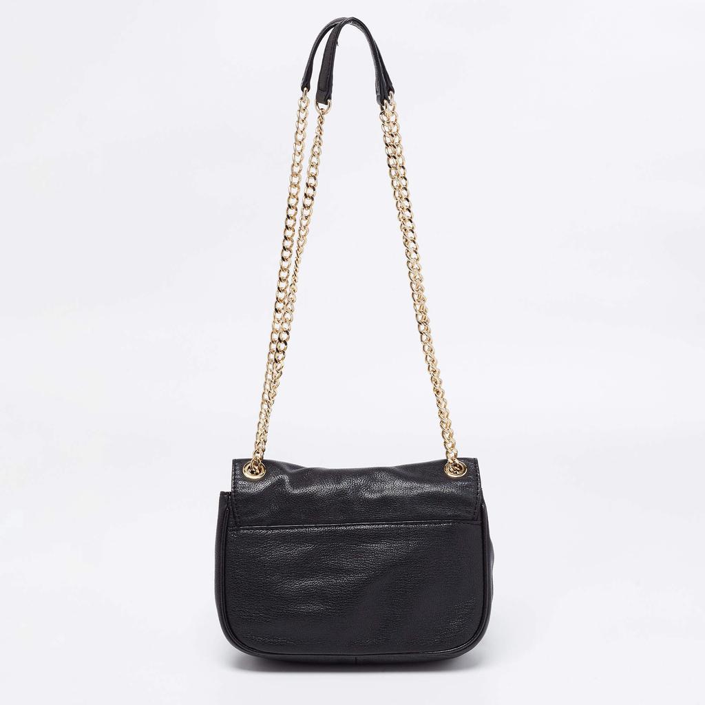 商品[二手商品] Michael Kors|Michael Kors Black Leather Sloan Crossbody Bag,价格¥1137,第6张图片详细描述