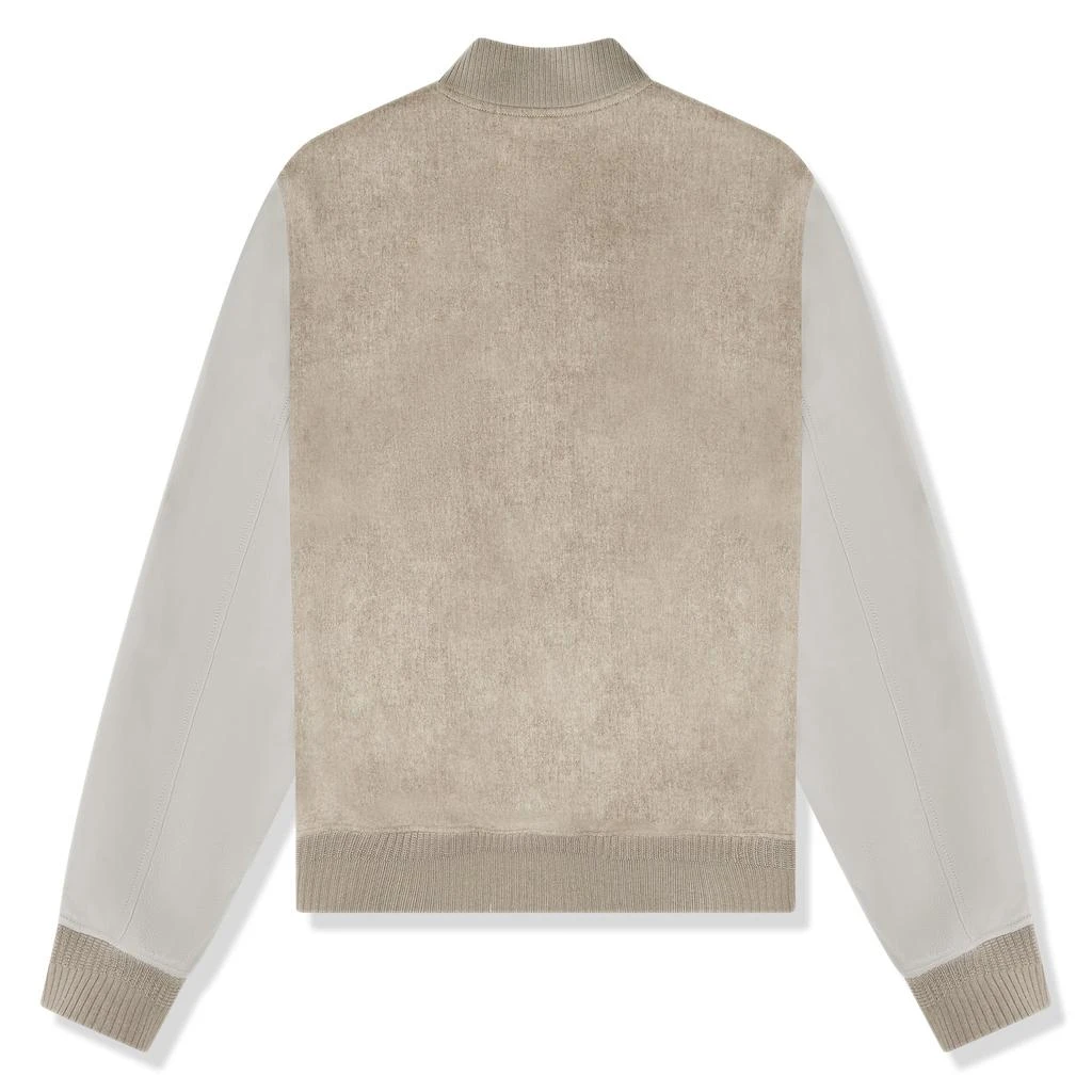 商品Louis Vuitton|Louis Vuitton Wool Leather Beige Bomber Jacket,价格¥21861,第2张图片详细描述