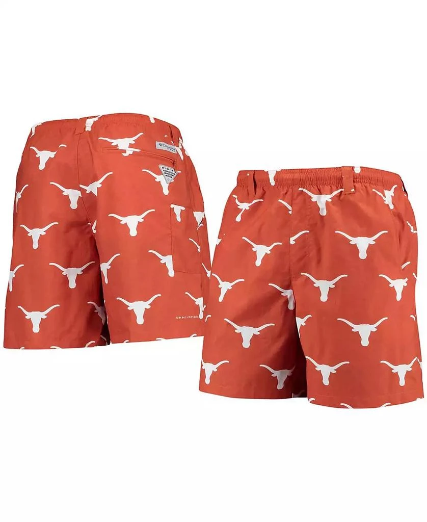 商品Columbia|Men's Texas Orange Texas Longhorns Backcast II Omni-Shade Hybrid Shorts,价格¥282,第4张图片详细描述