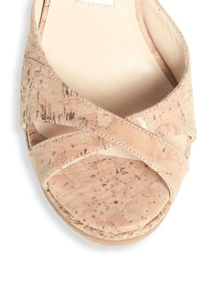 商品Jimmy Choo|Alanah Cork Wedge Sandal,价格¥1724,第3张图片详细描述