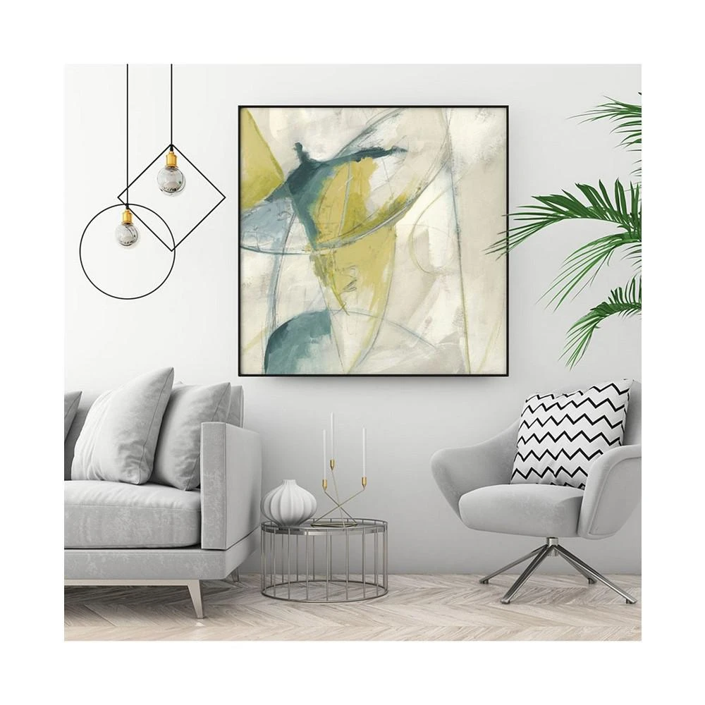 商品Giant Art|20" x 20" Footnote II Art Block Framed Canvas,价格¥1280,第3张图片详细描述