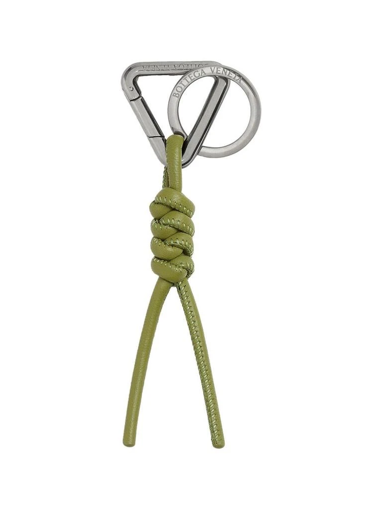 商品Bottega Veneta|Bottega Veneta Triangle Key Ring With Hook Accessories,价格¥2128,第1张图片