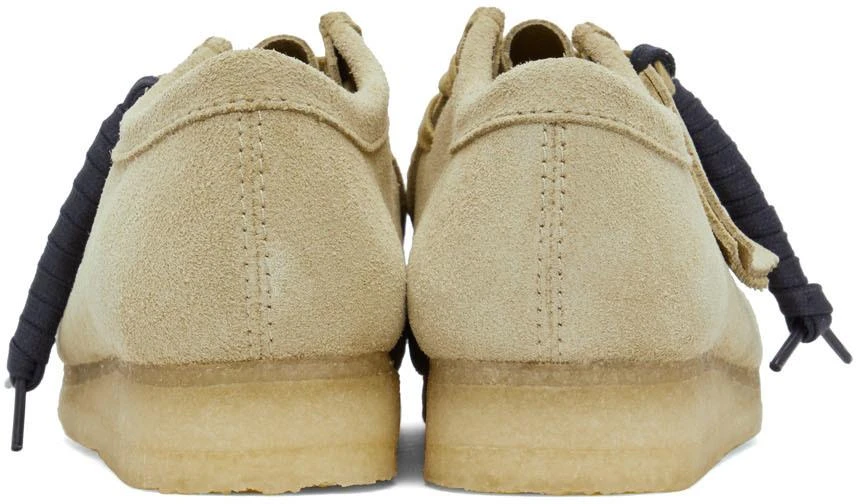 商品Clarks|Beige Wallabee Derbys,价格¥961,第4张图片详细描述