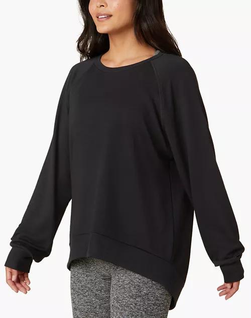 商品Madewell|Beyond Yoga Cozy Fleece Saturday Oversized Pullover,价格¥710,第1张图片