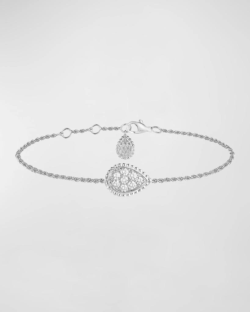 商品Boucheron|Quatre 18K White Gold Clou de Paris Bracelet,价格¥46991,第1张图片