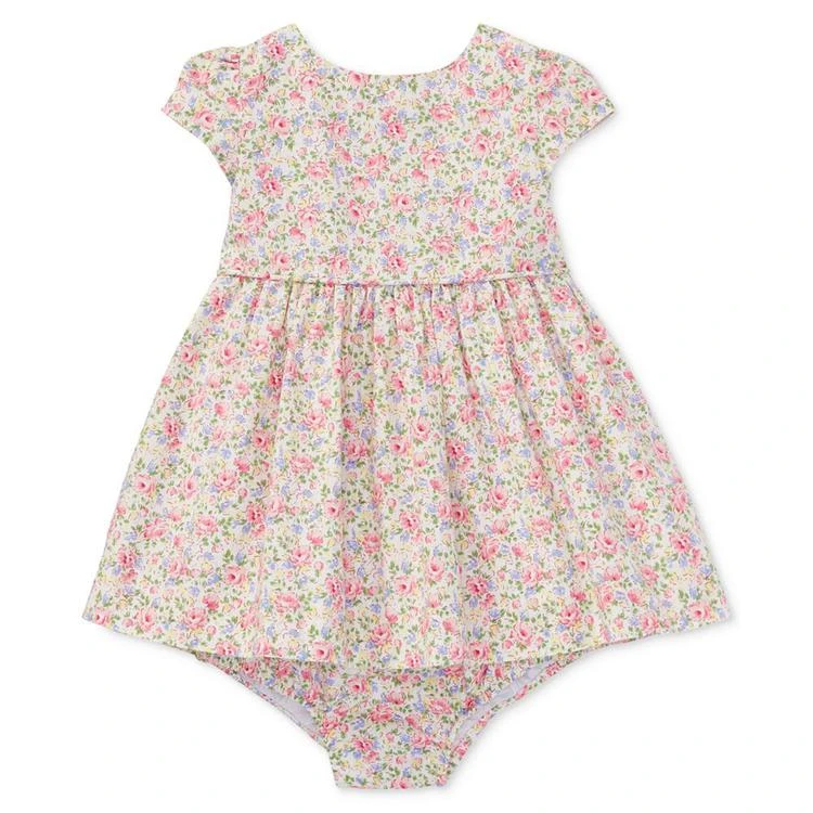 商品Ralph Lauren|Ralph Lauren Floral-Print Cotton Dress, Baby Girls,价格¥163,第1张图片