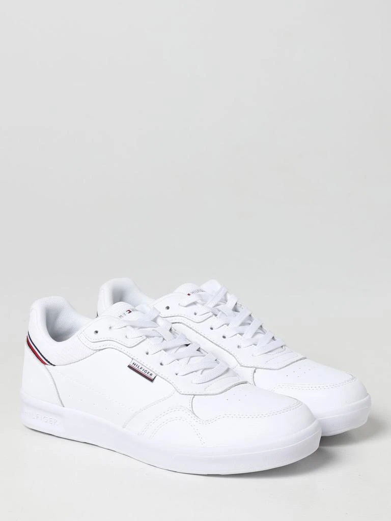 商品Tommy Hilfiger|Tommy Hilfiger Modern Cup Ultraweight leather and mesh sneakers,价格¥611,第2张图片详细描述