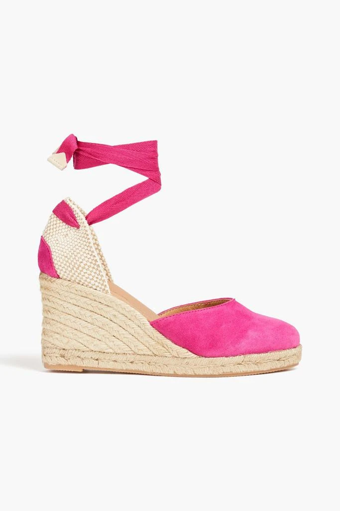 商品LAST STUDIO|Leda suede wedge espadrilles,价格¥695,第1张图片