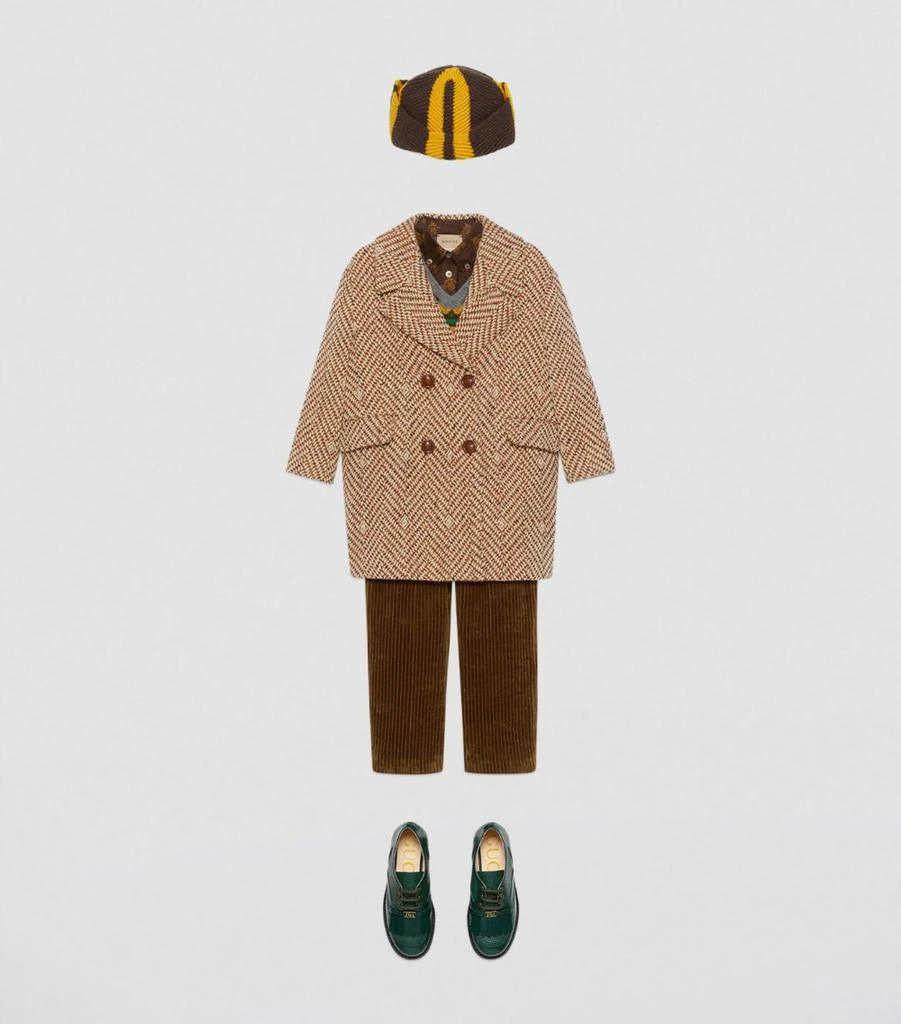 商品Gucci|Wool Fair Isle Sweater Vest (4-12 Years),价格¥3344,第2张图片详细描述