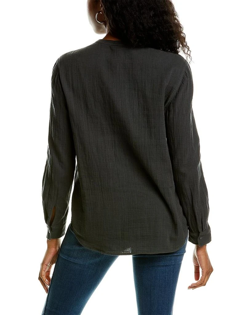 商品TAGS|TAGS Gauze Henley Top,价格¥158,第2张图片详细描述