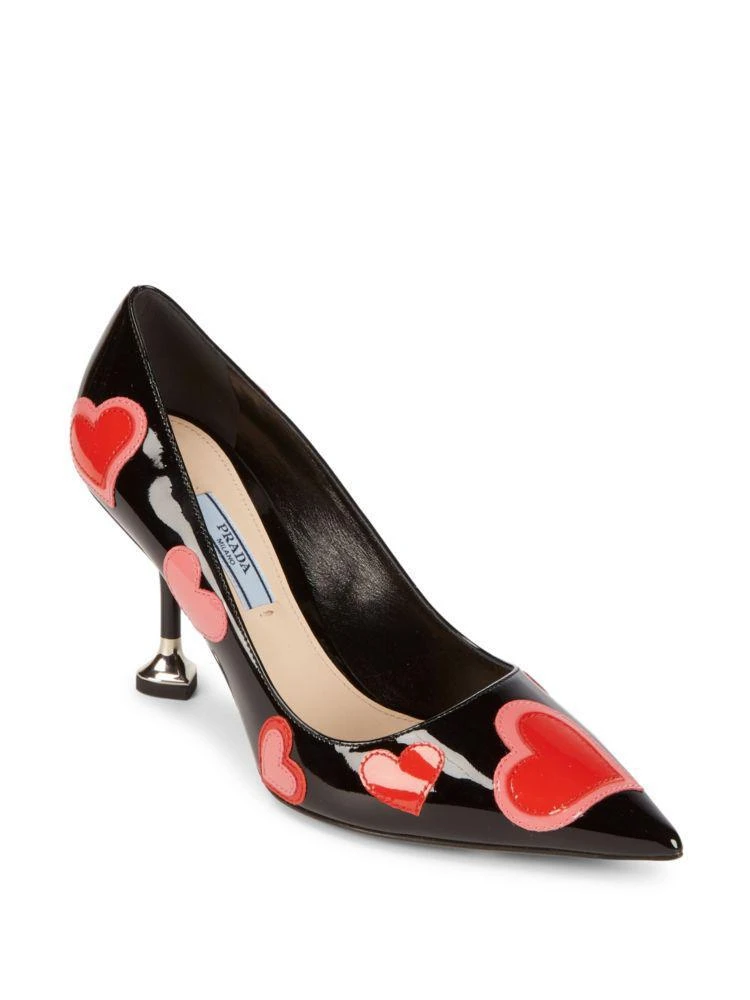 商品Prada|Slip-On Leather Pumps,价格¥4887,第1张图片