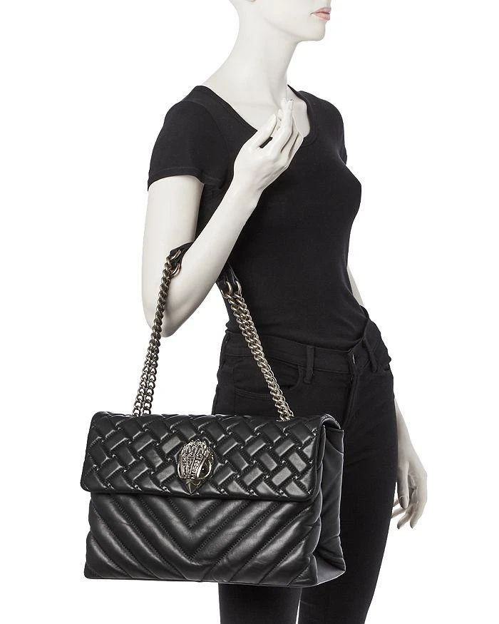 商品Kurt Geiger|Kensington XXL Quilted Leather Shoulder Bag,价格¥2571,第2张图片详细描述