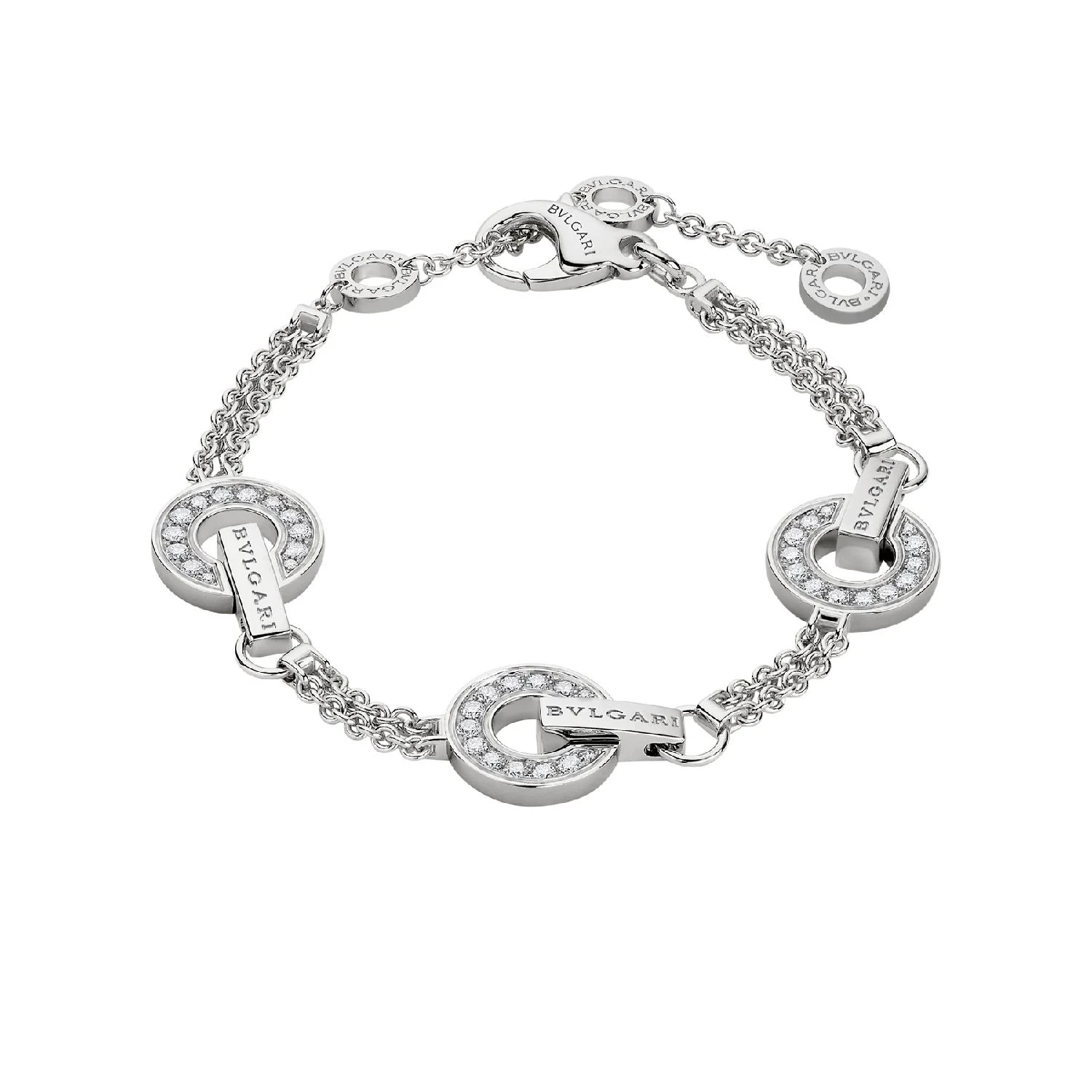 商品BVLGARI|包邮包税【预售7天发货】 BVLGARI宝格丽 23秋冬 女士 手链 BVLGARI BVLGARI BRACELET br859065,价格¥67745,第1张图片