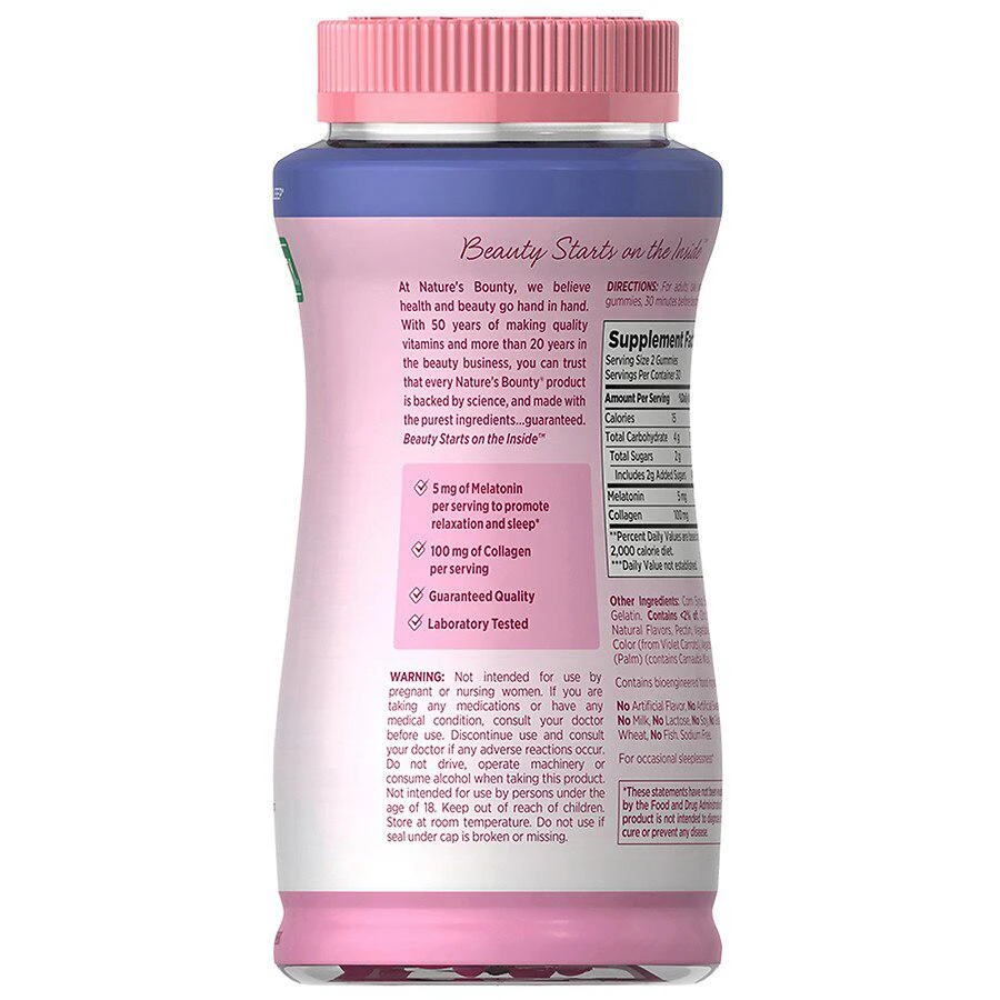 商品Nature's Bounty|Gorgeous Sleep Gummies Berry,价格¥127,第2张图片详细描述