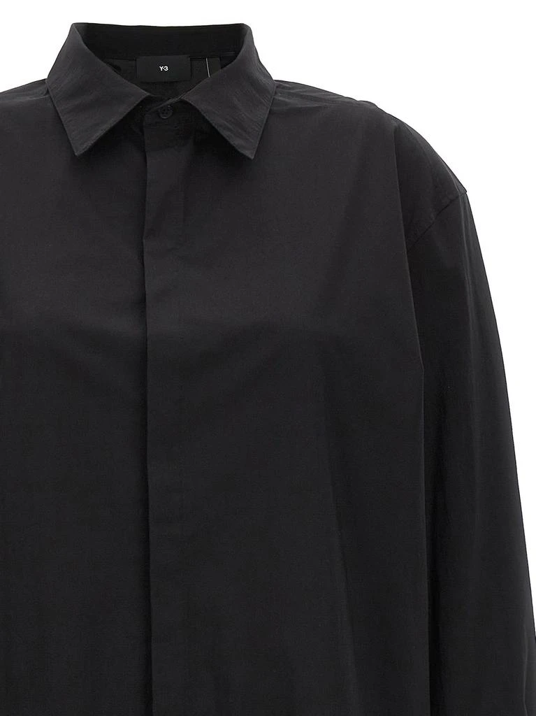 商品Y-3|Y-3 Long-Sleeved Asymmetric Shirt Dress,价格¥2104,第3张图片详细描述