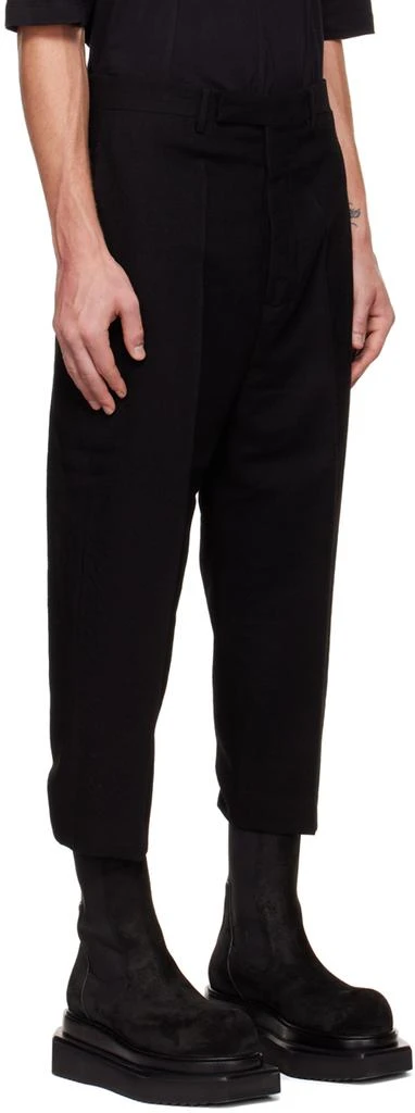 商品Rick Owens|Black Astaires Cropped Trousers,价格¥2895,第2张图片详细描述
