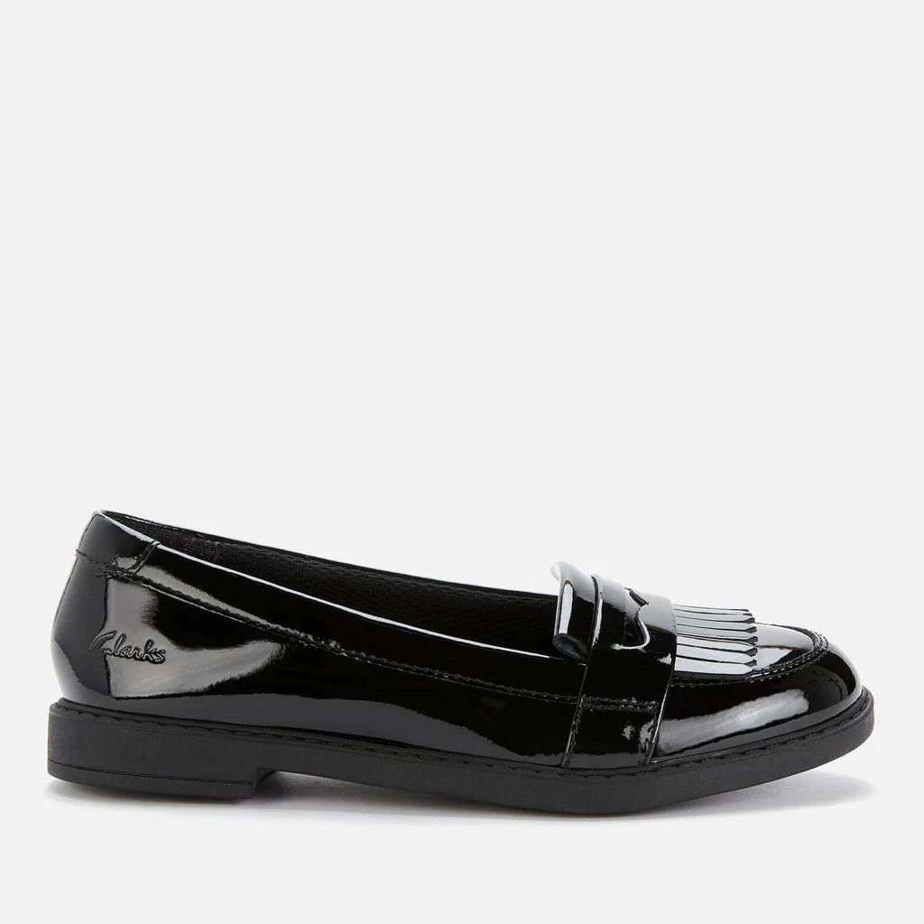 商品Clarks|Clarks Kids' Scala Bright School Shoes - Black Patent,价格¥241,第1张图片